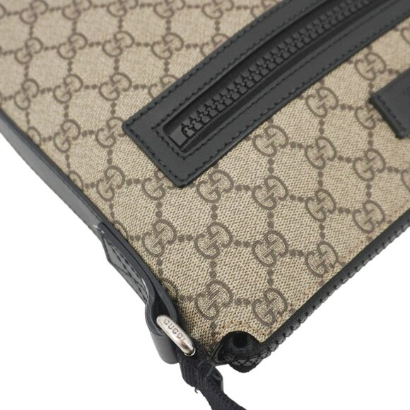 Gucci Front Zip Medium GG Canvas Messenger Bag Beige 406974 - Picture 8 of 16